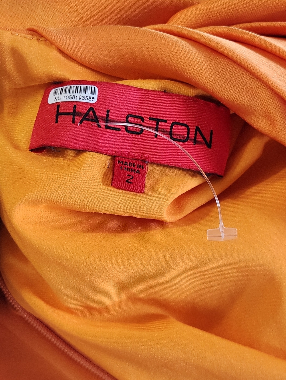 HALSTON Keiana Gown In Satin - Picture 14 of 16